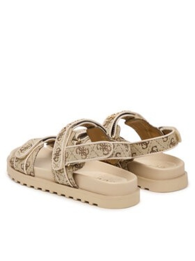 Guess Sandały FLJFDS LEL03 Beżowy