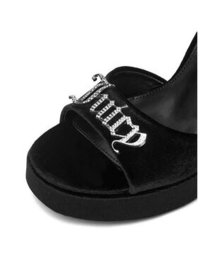 Juicy Couture Sandały EO-WSS21645-01 Czarny