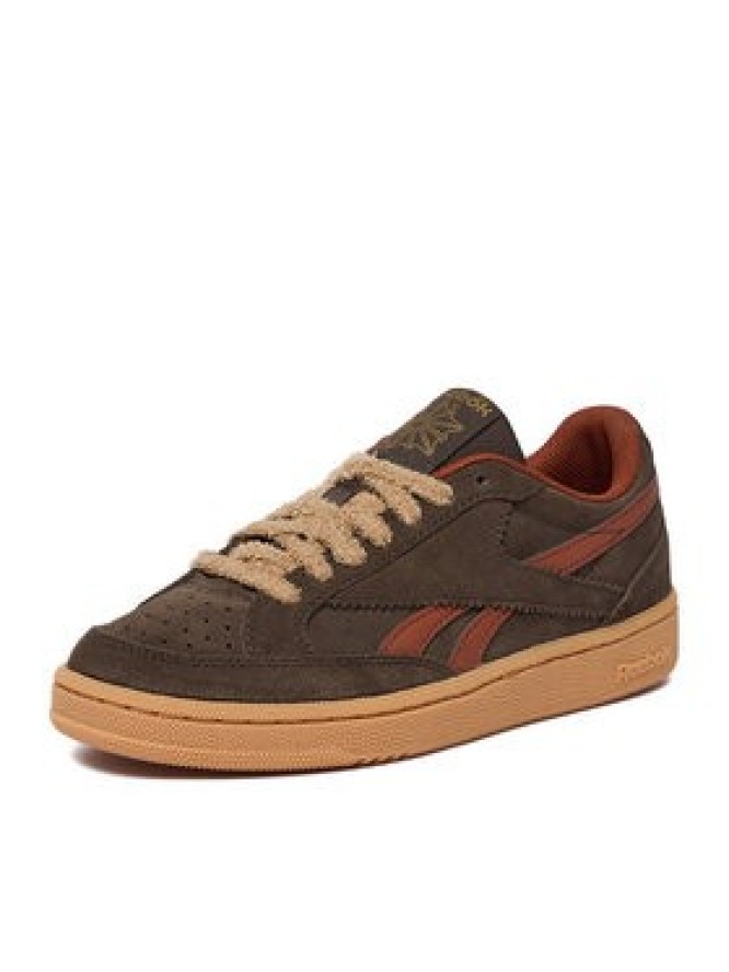 Reebok Sneakersy EO-CLUB C GROUNDS 70 100260679 Brązowy