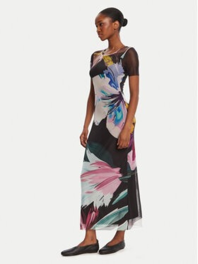 Desigual Sukienka codzienna Bernadette 25WWVK19 Kolorowy Slim Fit