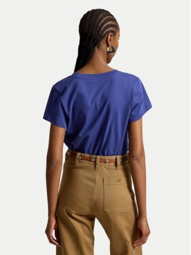 Polo Ralph Lauren T-Shirt 211B14611003 Niebieski Regular Fit