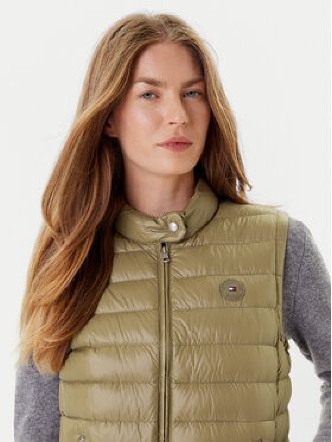 Tommy Hilfiger Bezrękawnik WW0WW45499 Khaki Regular Fit