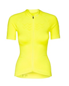Koszulka rowerowa damska X-Bionic Effektor 4.0 Bike Zip żółta