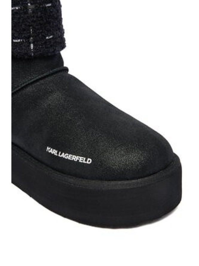 KARL LAGERFELD Śniegowce Thermo KL48552 Czarny