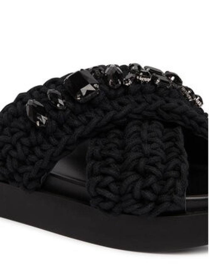 Inuikii Klapki Woven Stones 1004.003.0073 Czarny