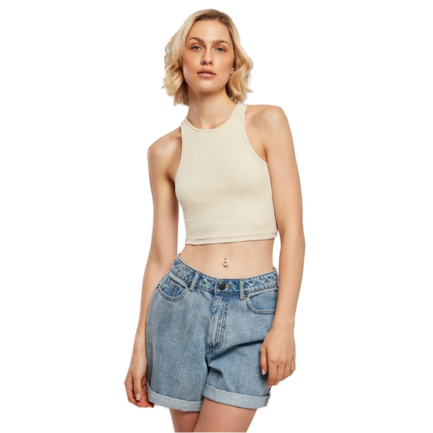Damska koszulka typu tank top Urban Classics Cropped GT