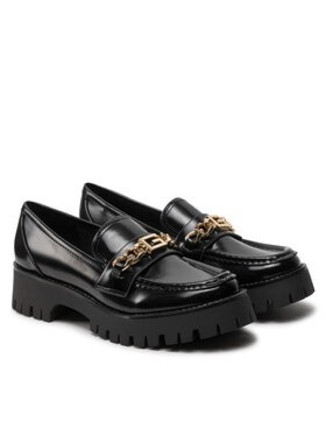 Guess Loafersy Almosty FLTALM ELE14 Czarny