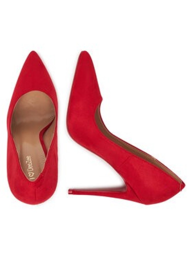 DeeZee Szpilki DZ0023 Czerwony