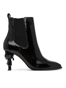 KARL LAGERFELD Botki Nft Heel KL39146 Czarny