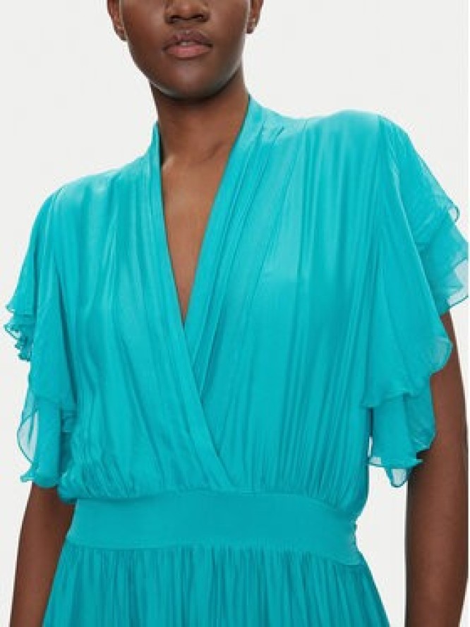 Dixie Sukienka letnia A207W017A Turkusowy Regular Fit