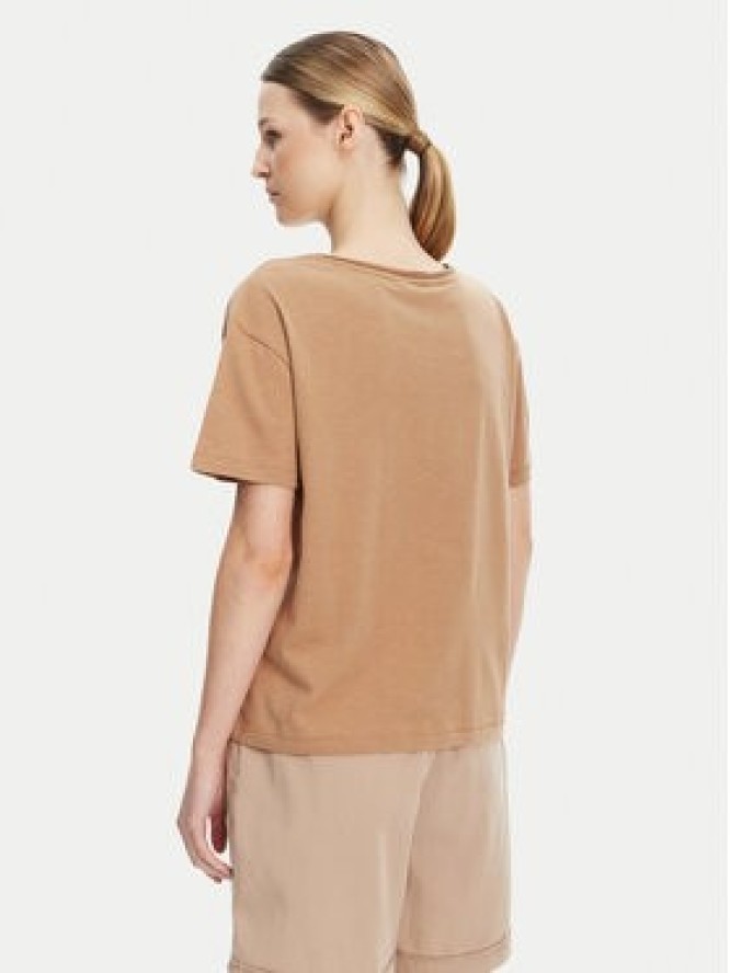 Tommy Hilfiger T-Shirt WW0WW43901 Beżowy Relaxed Fit