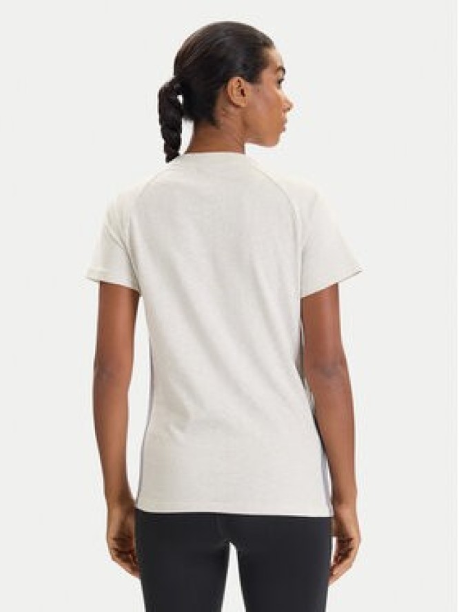 adidas T-Shirt Holiday 3-Stripes JM1880 Beżowy Slim Fit