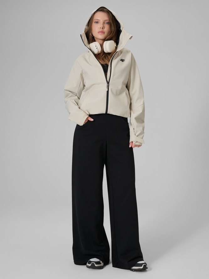 4F Kurtka przejściowa membrana 5000 damska - beżowa XL