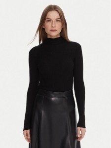 TWINSET Sweter 252TT3111 Czarny Slim Fit