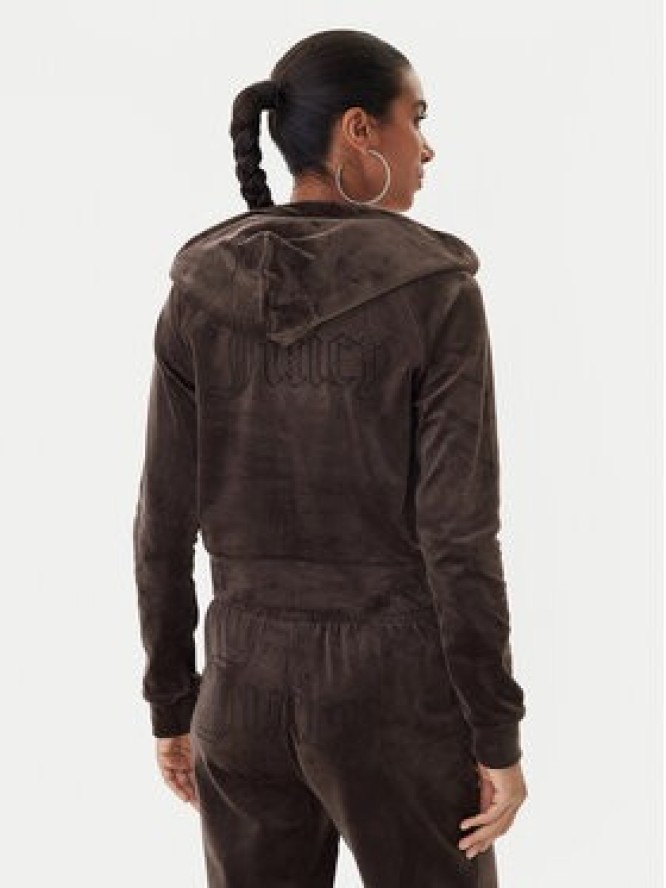 Juicy Couture Bluza Madison JCWAS225306 Brązowy Slim Fit