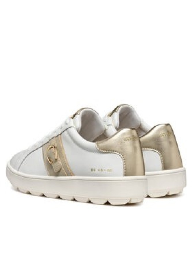 Geox Sneakersy D Spherica ECUB-1 D46WEA 00085 C1ZH6 Biały