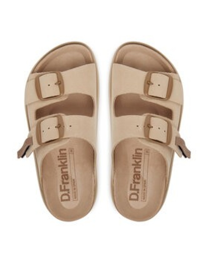 D.Franklin Klapki DFSH407001 Beżowy