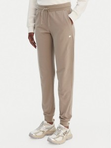 EA7 Emporio Armani Spodnie dresowe 7W000461 AF13135 U6167 Beżowy Regular Fit