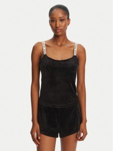 Juicy Couture Top Elina JCLCT125501 Czarny Slim Fit