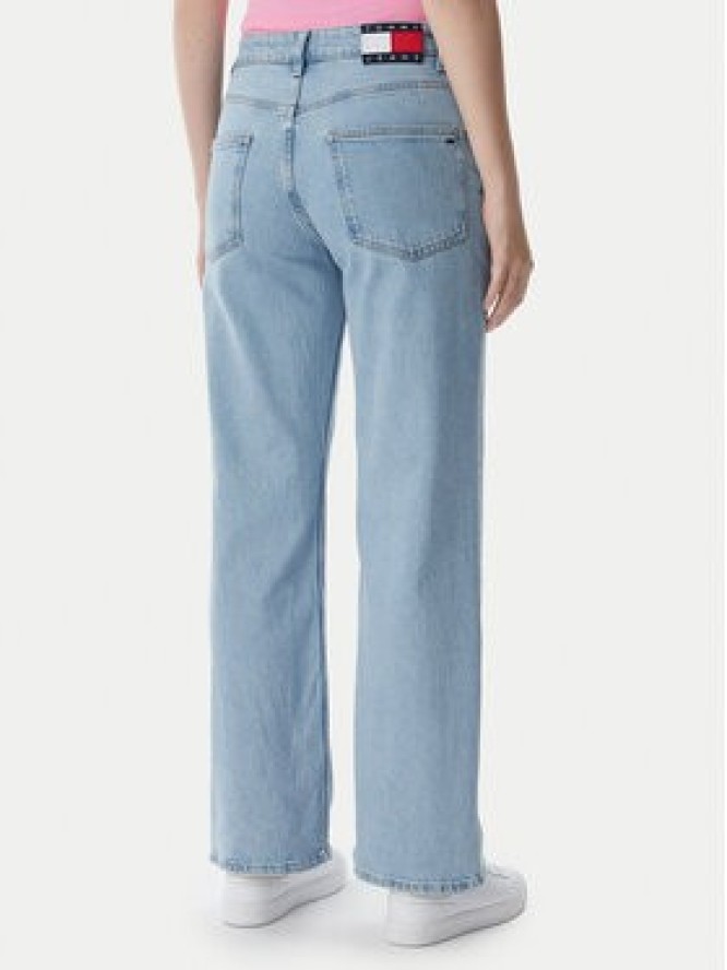 Tommy Jeans Jeansy Mia DW0DW23112 Niebieski jasny Straight Fit