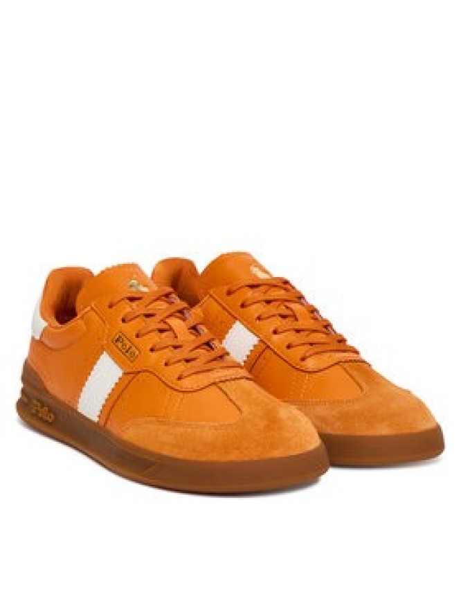 Polo Ralph Lauren Sneakersy Aera 804956688007 Pomarańczowy