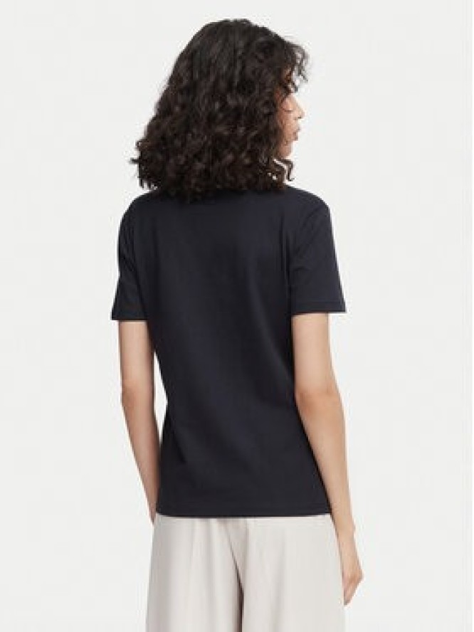 Beverly Hills Polo Club T-Shirt P-SS26W-TS085 Granatowy Regular Fit