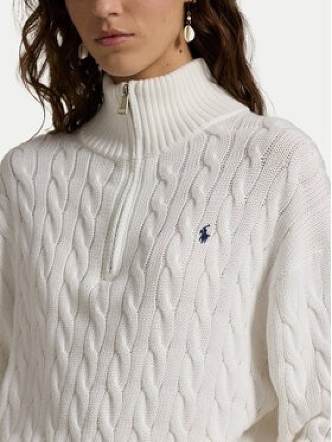Polo Ralph Lauren Sweter 211963467 Biały Relaxed Fit