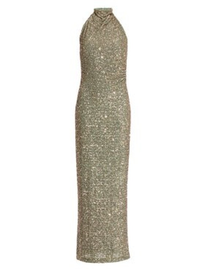 Swing Sukienka wieczorowa 5AK13400 Zielony Regular Fit