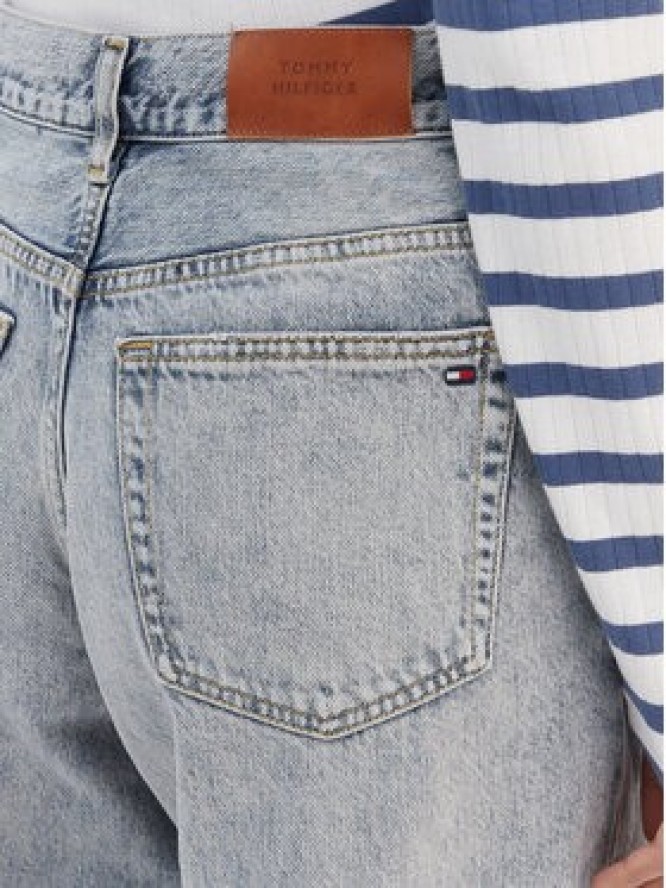 Tommy Hilfiger Jeansy 70's WW0WW48519 Niebieski Wide Leg