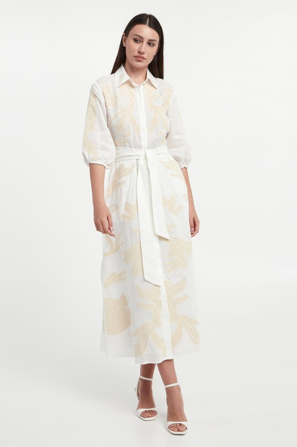 Sukienka lniana Nota MARELLA