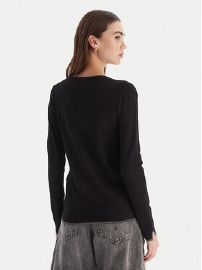 Liu Jo Sweter MF5227 MS49I Czarny Regular Fit