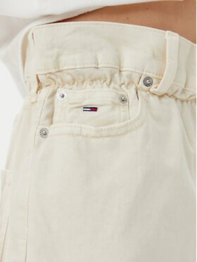 Tommy Jeans Szorty materiałowe DW0DW21656 Beżowy Regular Fit