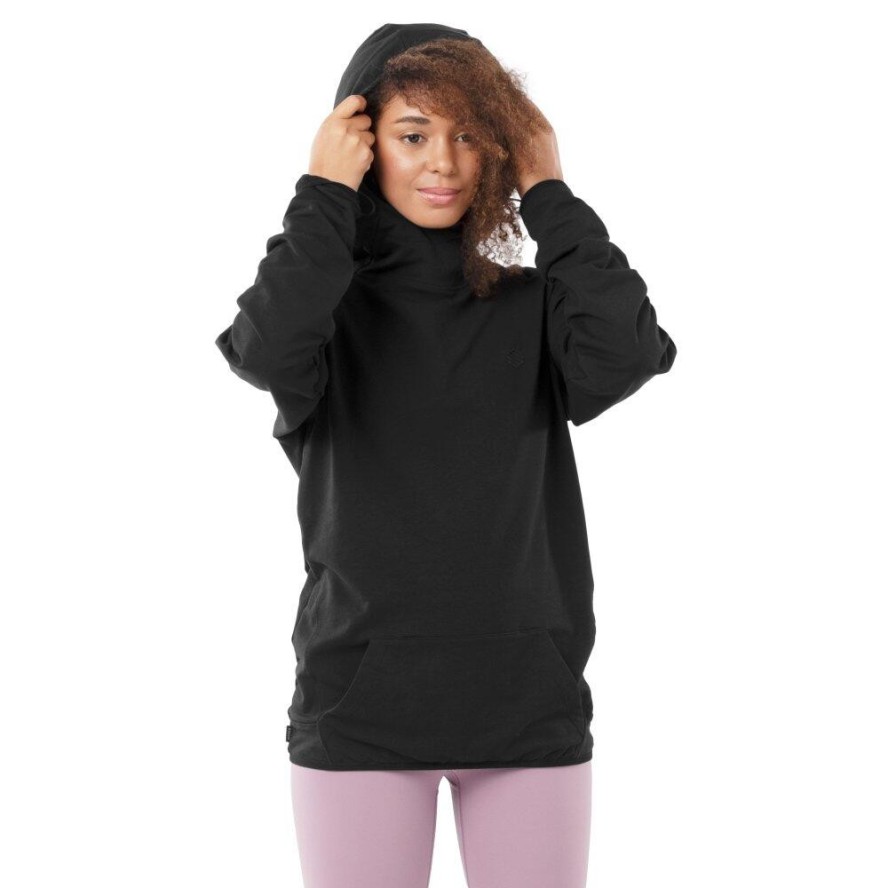 Bluza fitness damska Black Square-W