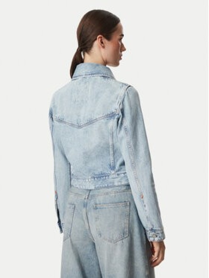 BOSS Kurtka jeansowa 50564451 Niebieski jasny Regular Fit