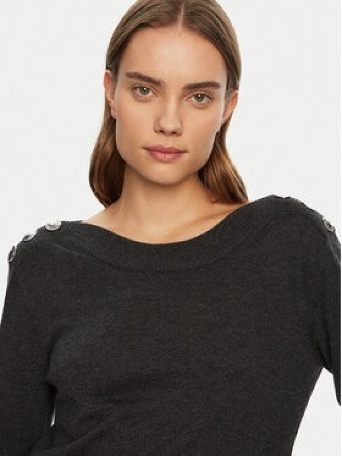 Morgan Sweter 242-MCHOU Szary Regular Fit