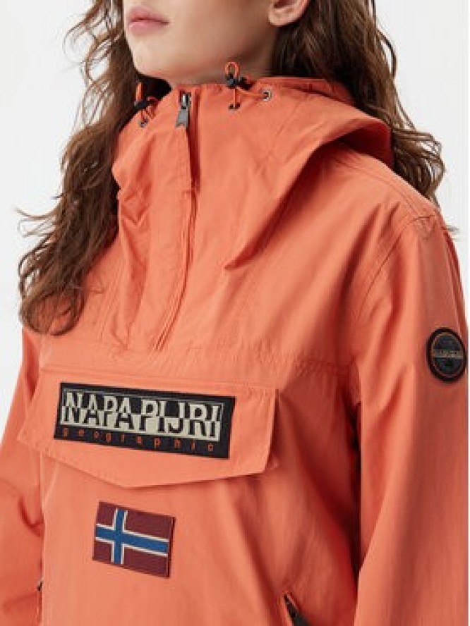 Napapijri Kurtka anorak Rainforest NP0A4G7F Pomarańczowy Regular Fit