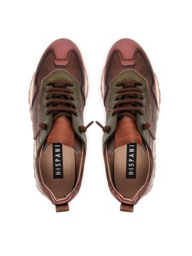 Hispanitas Sneakersy CHI254312 Bordowy