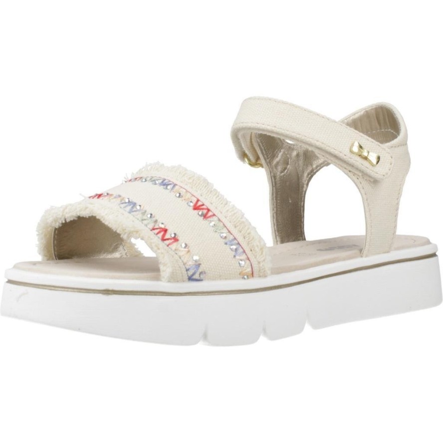 Sandały ASSO AG17203 Beżowy