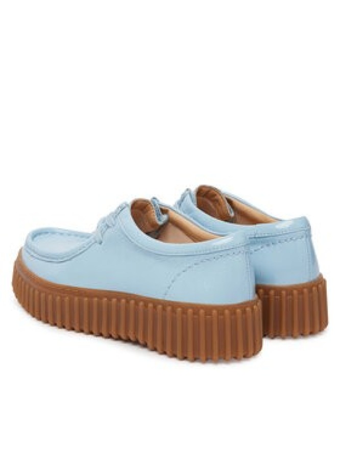 Clarks Półbuty Torhill Bee 26186669 Błękitny