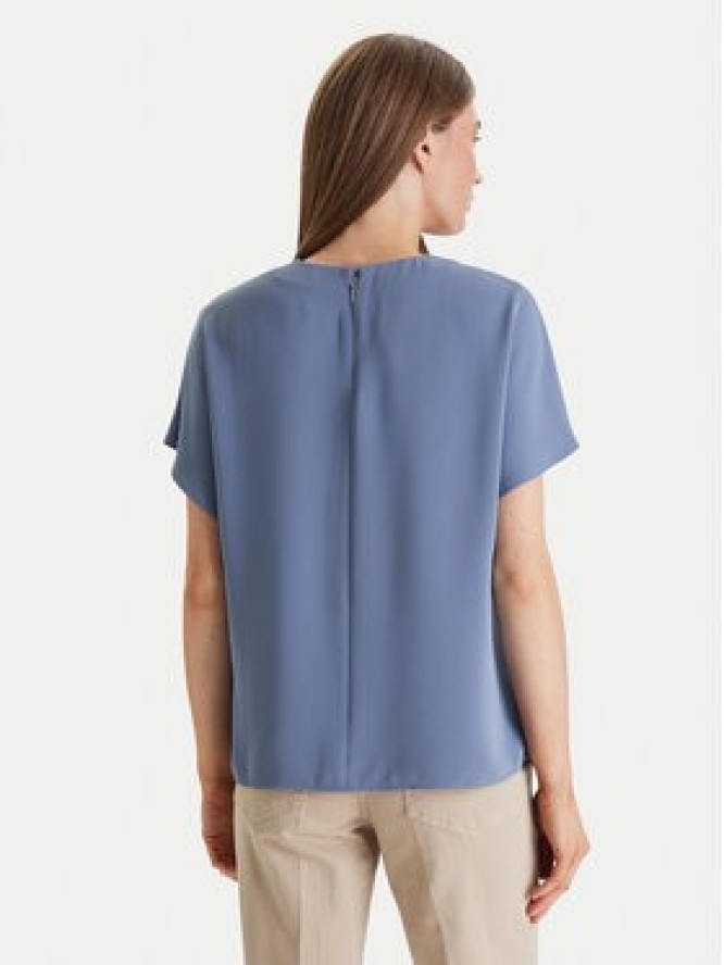 Calvin Klein Bluzka LV044E902G Błękitny Regular Fit