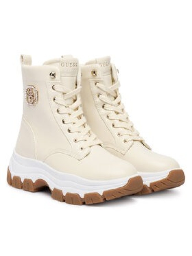 Guess Trzewiki FLFBNZ ELE12 Écru