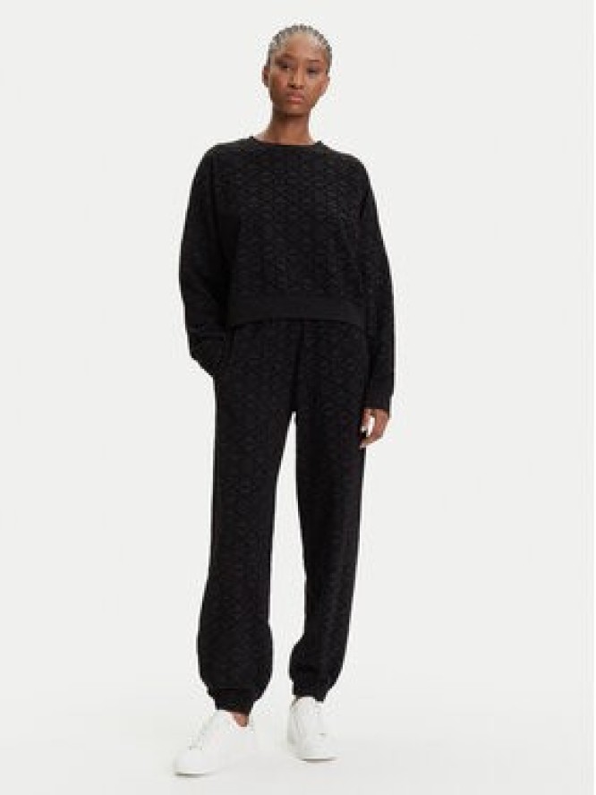 HUGO Spodnie dresowe 50545211 Czarny Regular Fit