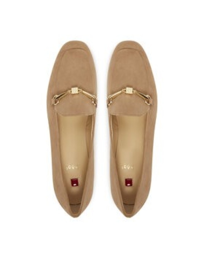 HÖGL Loafersy Close 0-171762 Beżowy