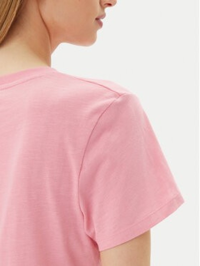 Guess T-Shirt E5GI03 K8G01 Różowy Regular Fit