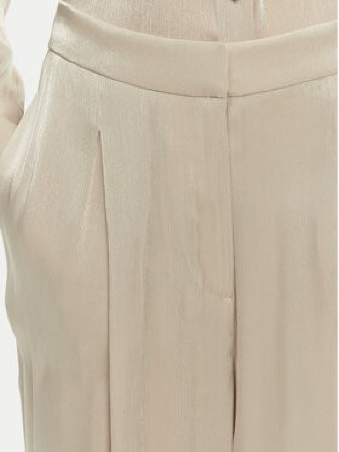 MICHAEL Michael Kors Spodnie palazzo MS430638BB Beżowy Wide Leg