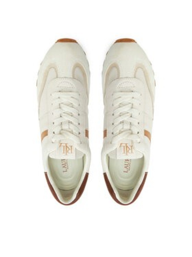 Lauren Ralph Lauren Sneakersy 802943462002 Beżowy