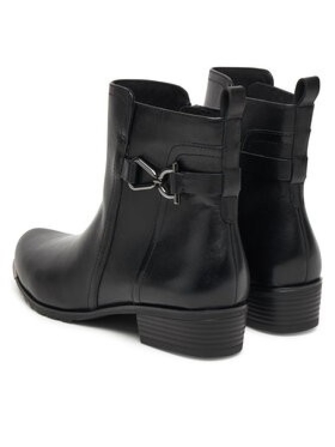 Caprice Botki 9-25403-45 Czarny