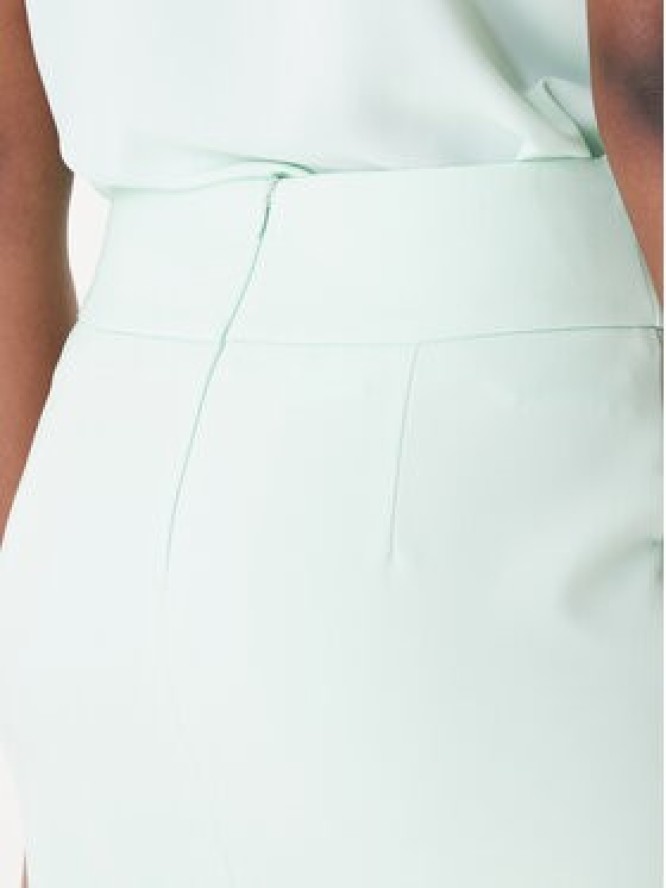 Rinascimento Spódnica ołówkowa CFC0128651003 Zielony Slim Fit