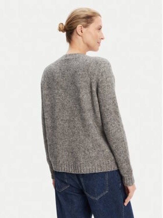 Weekend Max Mara Sweter Ghiacci 2525366151 Szary Regular Fit