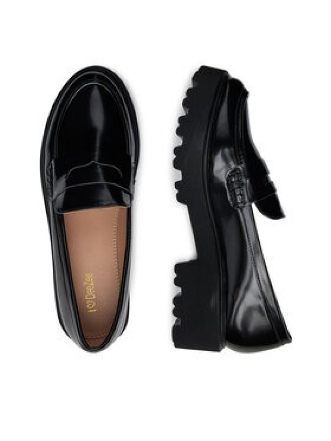 DeeZee Loafersy 3976-1 Czarny